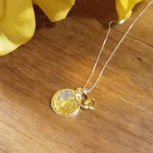 Sterling Best part of my day Necklace